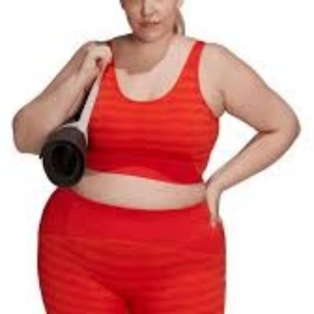 ADIDAS - Plus Size Marimekko High Impact Sports Bra - Picture 2 of 7